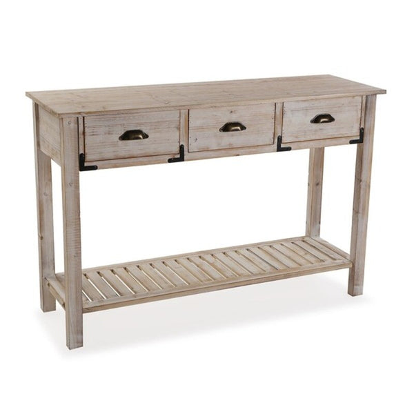 Console Roger MDF Wood/Fir wood (38 x 78 x 120 cm)