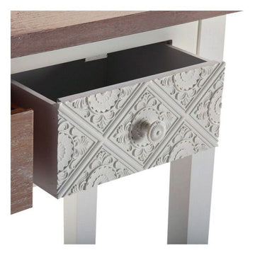Hall Table with 3 Drawers Kelly Wood (30 x 78 x 90 cm)