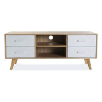 TV Table with Drawers Garden Nordic Wood (30 x 48 x 120 cm)