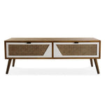 TV Table with Drawers Martine MDF Wood (44,5 x 35 x 120 cm)