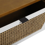 TV Table with Drawers Martine MDF Wood (44,5 x 35 x 120 cm)