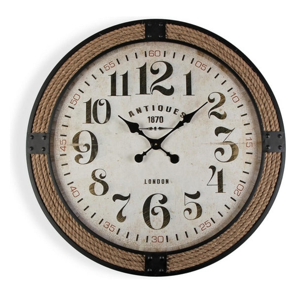 Wall Clock Antiques Metal (2 x 80 x 80 cm)