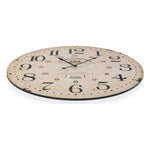 Wall Clock Beaujolaise Wood (3 x 58 x 58 cm)