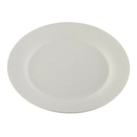 Flat plate Versa Circular White Porcelain (27 x 27 cm)