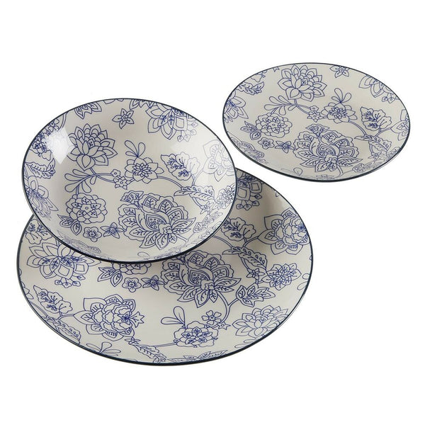 Tableware Aramis Blue Porcelain (18 Pieces)