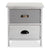 Chest of drawers White Grey Paolownia wood