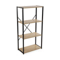 Shelves Metal MDF Wood (30 x 116 x 60 cm)