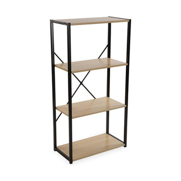 Shelves Metal MDF Wood (30 x 116 x 60 cm)