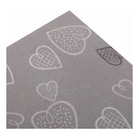 Carpet Cozy Kitchen Hearts Polyester (50 x 2 x 80 cm)