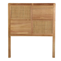 Headboard Rattan Paolownia wood (120 x 3,5 x 100 cm)