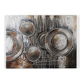 Painting Abstract Circles Canvas (2,8 x 90 x 120 cm)