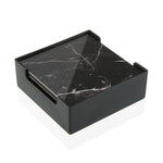 Coasters Marble Black Crystal (6 Pieces)