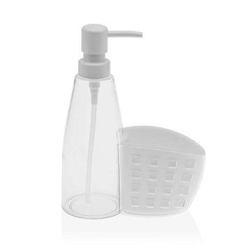 Soap Dispenser White polystyrene polypropylene (7 x 20,5 x 15 cm)