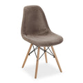 Chair Velvet Wood Textile polypropylene (55 x 82 x 47 cm)