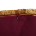 Cuscino Versa Whisker Rosso Granato 10 x 45 x 45 cm