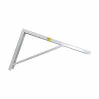 Set square Fepre White Steel 30 x 50 cm