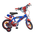 Bicycle Spiderman Sting 12" Blue Red