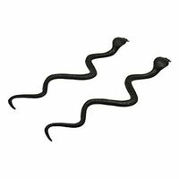 Halloween Decorations Snake Black 35 cm (2 Units)