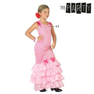 Costume for Children Flamenco dancer Pink