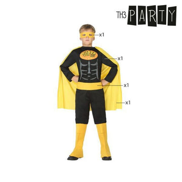 Costume for Children Superhero Black