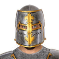 Medieval Helmet Silver Golden