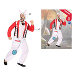 Costume for Adults Rabbit Multicolour XL (2 Pieces) (2 Units) (2 pcs)