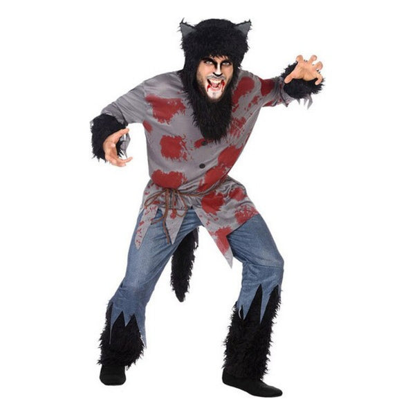Costume for Adults Blood Wolf (4 pcs)