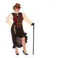 Costume for Adults DISFRAZ STEAMPUNK XXL Shine Inline XXL Steampunk Brown (1 Unit)