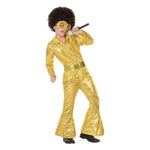 Costume for Children Disco Golden (2 Pieces) (2 pcs)