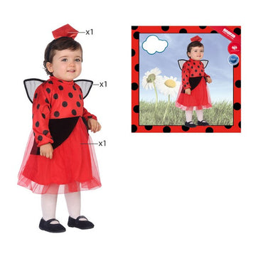 Costume for Babies 113541 Ladybird Red (3 Pcs)