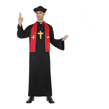 Costume for Adults Priest Black