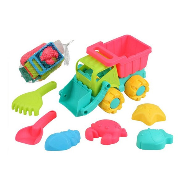 Strandspielzeuge-Set Truck 26 x 18 cm Bunt