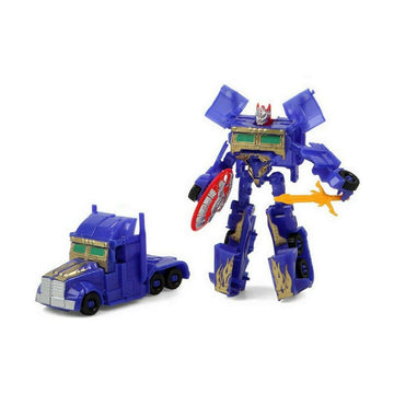 Transformerji Modra Robot Vozilo 24 x 17 cm