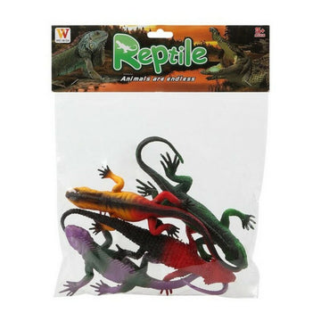 Figurines d'animaux Reptile (4 uds)