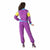 Costume for Adults Purple 80s