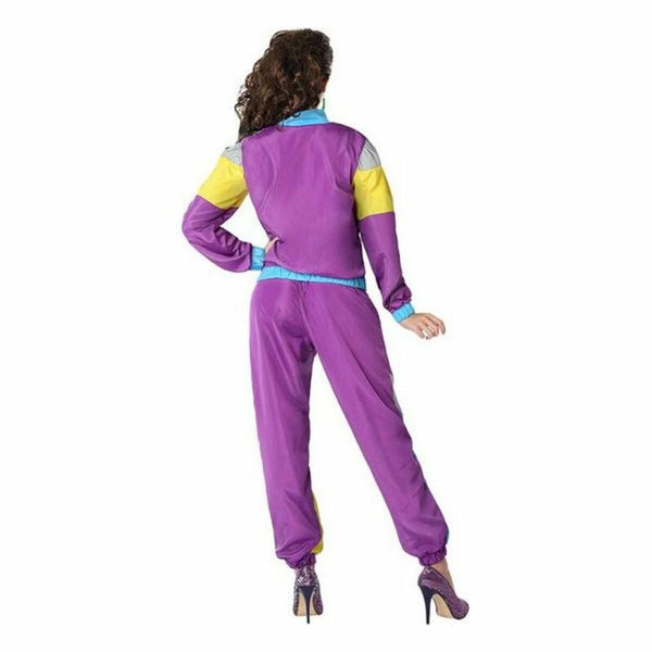 Costume for Adults Purple 80s