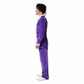 Costume for Adults Purple Rock Star