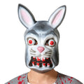 Masque Lapin Sanglant Gris 35 x 24 x 12 cm