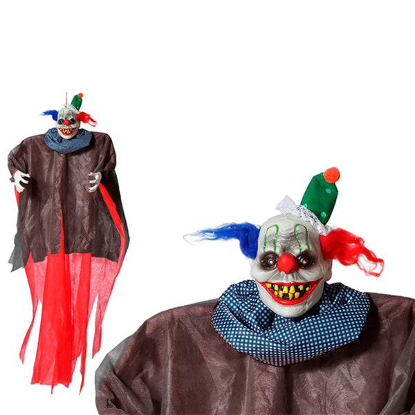 Clown à suspendre Halloween (175 x 148 x 18 cm) Multicouleur 175 x 148 x 18 cm