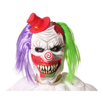 Mask Halloween Evil Male Clown