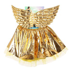 Fairy Wings Children's Tutu Golden Silver