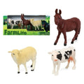 živalskih figuric Farm (23 x 20 cm) 28 x 12 cm (3 kosov) (30 pcs)