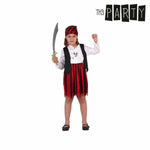 Costume for Children Th3 Party Multicolour Pirates (3 Pieces)