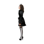 Costume Gothic woman Black