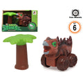Spielzeugauto Dinosaur Series Braun 20 x 12 cm