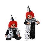 Costume Male Clown Grey Halloween