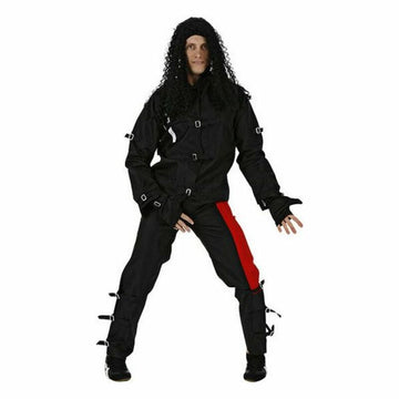 Costume for Adults 110866 Black (2 pcs) Pop Star