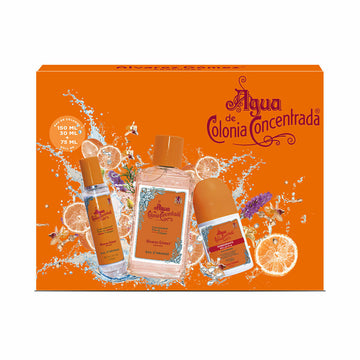 Set de Parfum Unisexe Alvarez Gomez Agua de Colonia Concentrada Eau d'Orange 3 Pièces
