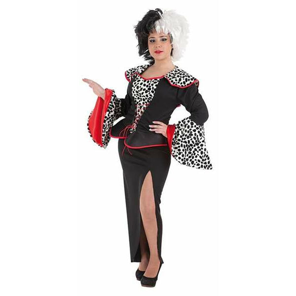 Déguisement pour Adultes Cruella de Vil M/L (3 Pièces)