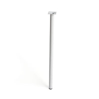 Pieds Rei 401g Cylindrique Acier Blanc Moderne (Ø 3 x 70 cm)